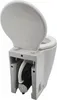elegante elektrische Bootstoilette Marine Toilette Camping Produktbild-Vorschau 4
