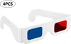 4-częściowe okulary 3D z tektury, okulary anaglifowe z Podgląd zdjęcia produktu 1