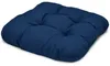 Beautissu Set di 4 cuscini per seduta Lisa blu scuro, Anteprima dell’immagine prodotto 2