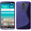 PhoneNatic Case kompatibel mit LG G3 - lila Silikon Hülle Produktbild-Vorschau 1