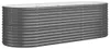 vidaXL Hochbeet Verzinkter Stahl 224x80x68 cm Anthrazit Produktbild-Vorschau 1