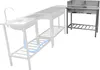 JW Edelstahl Grilltisch Holzkohle-Grill für Outdoorküche Produktbild-Vorschau 4