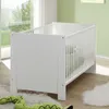 trendteam Babyzimmer Kinderbett Olivia/Julie Weiß 143 x 83 Produktbild-Vorschau 3