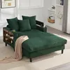 Salottino multifunzionale in velluto a coste con chaise Anteprima dell’immagine prodotto 3