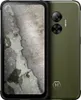 A rugged, green smartphone is shown from the front and back. Voir les images du produit