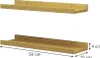 Mensola Vicco Linus Legno 50 x 4 cm Set di 2, Model 52004 Anteprima dell’immagine prodotto 3