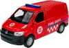 Welly Volkwagen T6 Pompiers Rouge Transporter version boîte Voir les images du produit 1