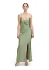 Vera Mont Damen Abendkleid figurbetont Autumn Green,40 Produktbild-Vorschau 2