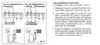 Diagrams showing electrical connections for a burner and a motorized valve, along with text explaining electrical connections. Voir les images du produit