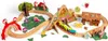 Bigjigs Monstereisenbahn-Set aus Holz, 50-teilig. Produktbild-Vorschau 2