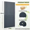 22 ks profilových desek 13 m² vlnitých desek PVC střešní Náhled obrázku produktu 2
