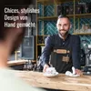 Canvas Arbeitsschürze, Grillschürze BBQ Kochschürze Art Produktbild-Vorschau 2