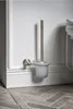 Sapho DIAMOND toiletborstel, hangmodel, melkglas, brons Productafbeelding-voorbeeld 5