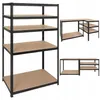 Bigstren 27510 Metalen opbergrek, 5 planken, 180 x 100 x 60 Productafbeelding-voorbeeld 5