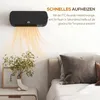 HOMCOM Nástěnný topný ventilátor, 2000 W, keramický Náhled obrázku produktu 7