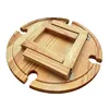 Klappbarer Weintisch für Picknick - Holz Produktbild-Vorschau 2