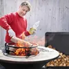 Relaxdays Kaminholzregal mit Abdeckung, für Holz ab 25 cm, Produktbild-Vorschau 4