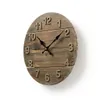 Nedis Wanduhr aus echtem Holz 30 cm rund Produktbild-Vorschau 9