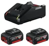 Zestaw startowy akumulatorów Bosch Professional 2 x GBA 18 Podgląd zdjęcia produktu 2
