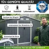 BRAST Gerätehaus Geräteschuppen Metall | 278x195x192 | Produktbild-Vorschau 3