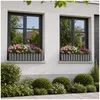 Blumenkasten mit Wasserspeicher Nessa 75 cm Grau Produktbild-Vorschau 4
