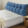 Rückenkissen Bett 180cm,Samt Rückenlehne Kissen,Keilkissen Produktbild-Vorschau 1