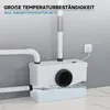 Wiltec 3/1 Kleinhebeanlage 600 W mit Häcksler, Hebeanlage Produktbild-Vorschau 5