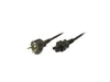 Logilink Power Cord, CEE7/7 - C5, black, 1.80m Anteprima dell’immagine prodotto 4