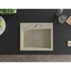 Mexen Oscar zlewozmywak granitowy 1-komorowy 580 x 490 mm, Podgląd zdjęcia produktu 4