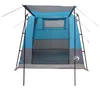 vidaXL Partyzelt 4 Personen Blau 185T Polyester mit Produktbild-Vorschau 4