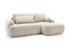 Modernes Ecksofa mit Schlaffunktion und Bettkasten Couch Produktbild-Vorschau 2