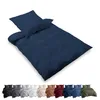 Premium Mikrofaser Bettwäsche Set 200x220 +2St 80x80 cm Produktbild-Vorschau 3