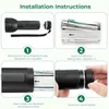 UV-Taschenlampe, 51x LED 395nm, wasserdicht, Schwarzlicht, Produktbild-Vorschau 6