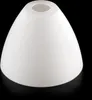 Sklenené tienidlo náhradné sklo biele E14 veľkosť otvoru Náhľad obrázku produktu 2