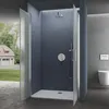 doporro Duschtür Nischentür dusche Duschabtrennung Produktbild-Vorschau 2