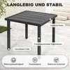 Avestar Beistelltisch 44x44x41 cm, Gartentisch mit Produktbild-Vorschau 6