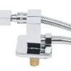 A close-up view of a chrome shower system component. Podgląd zdjęcia produktu