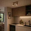 MasterLED Deckenleuchte Bardo 2-flammig GU10 gold-beige Produktbild-Vorschau 7