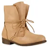 A single beige boot is shown against a white background. Produktbild-Vorschau