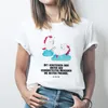 Mr. & Mrs. Panda Größe L T-Shirt Einhorn Sekt - Weiß - Produktbild-Vorschau 3