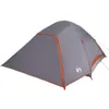 vidaXL Tenda da campeggio a cupola 4 persone Grigio Anteprima dell’immagine prodotto 5
