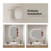 EMKE LED Badspiegel 70x50cm Badspiegel beschlagfrei Produktbild-Vorschau 6