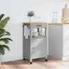 Wózek kuchenny MONZA 48x40x90 cm lite drewno sosnowe Podgląd zdjęcia produktu 3