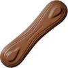 A single chocolate bar with a decorative pattern. Produktbild-Vorschau