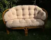 Kissen für ein Rattan-Gartensofa, Beige,  Kissen für die Produktbild-Vorschau 2