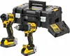 DEWALT 2-Werkzeug-Set 2 Batterien 18V 5Ah POWERSTACK Produktbild-Vorschau 1
