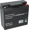 Multipower MP20-12I AGM Blei-Akku – 12V, 20Ah, M5-Anschluss Produktbild-Vorschau 1