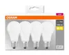 4 x Osram LED Classic Birnen 10W = 75W E27 matt 1055lm Produktbild-Vorschau 1