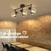 ZMH Deckenlampe Vintage Industrial 3 Flammig E14 Deckenspot Produktbild-Vorschau 7
