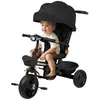 Dreirad 4in1 Kinderdreirad mit Schubstange,Buggy Fahrrad Produktbild-Vorschau 1